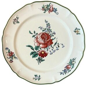 Antique Villeroy & Boch Old Strasbourg Plate, Germany European China Porcelain
